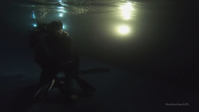 Night Swim Gets Steamy: Underwater Pool Fuck