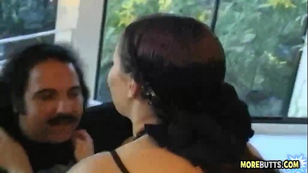 Mustached Man Gets Some Retro Ass