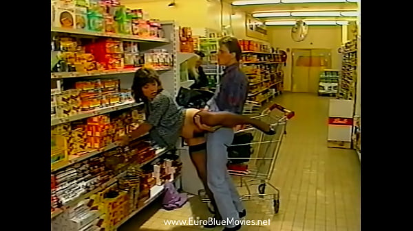 Grocery Store Anal – She’s Shopping & He’s Fucking