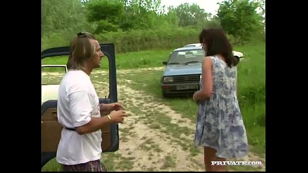 Nicole Gets A Hot Load in a Retro Threesome