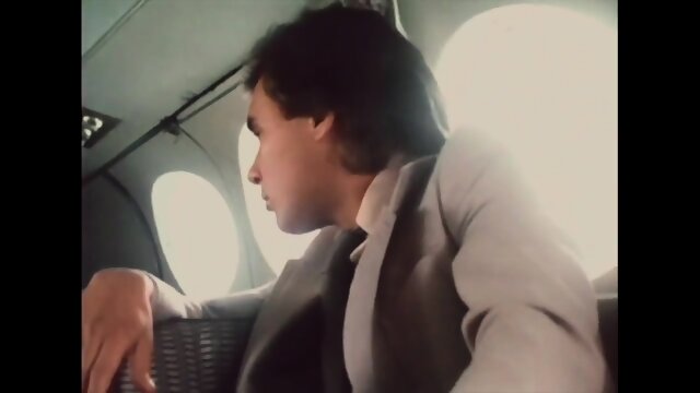 Private Jet Quickie: Vintage Cock Action