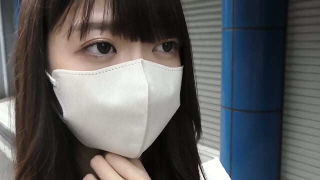 Japanese Masked Babe Gets a Hot Load