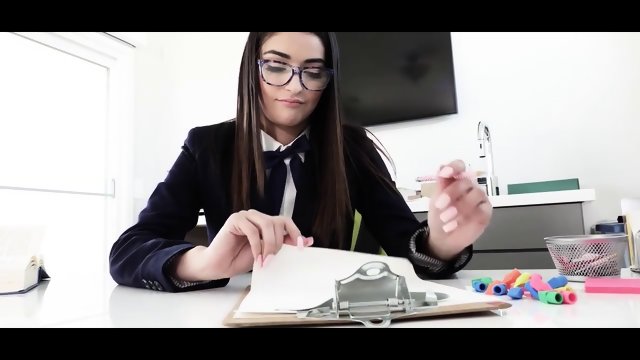 Teacher Gives Her Slutty Student A Lesson in Pleasure