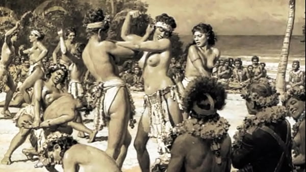 Old School Tit-Wrestling: These Ladies Get Rough!