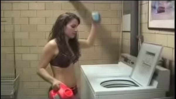Laundry Day Gets Wet: First Time Fingerbang